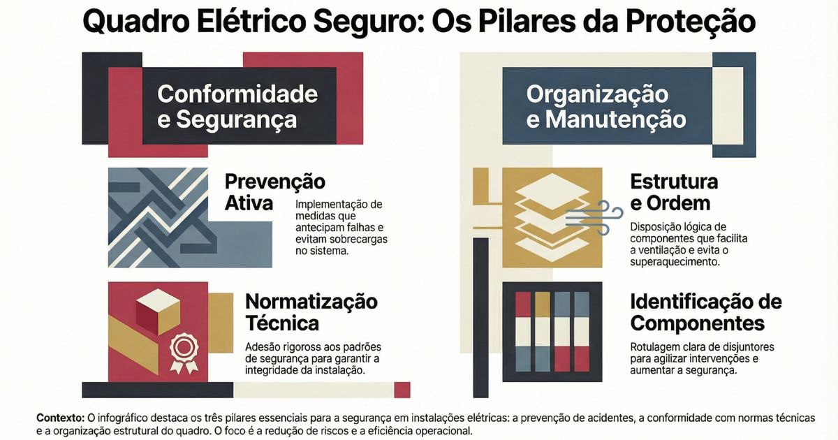 ⚡🛡️ Quadro Elétrico Seguro: Prevenção, Norma e Organização 📋🔧